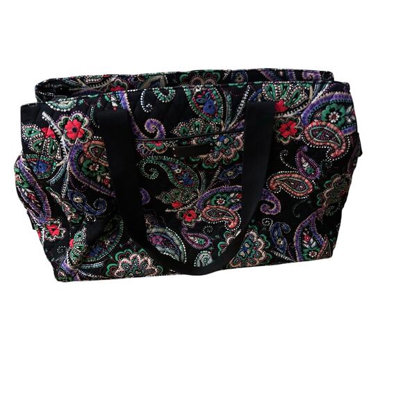 NWOT- Vera Bradley Women's Cotton Miller Tote Travel Bag - Picture 9 of 9